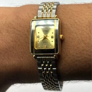 Gold CTNY Men's Watch